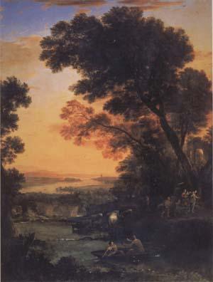 Claude Lorrain Rest on the Flight into Egypt (mk17)